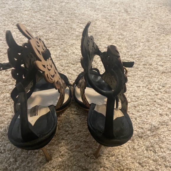 Sophia Webster Black/Rose Gold Sandals-Parisa - Picture 2 of 3